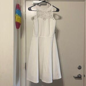 White summer dress